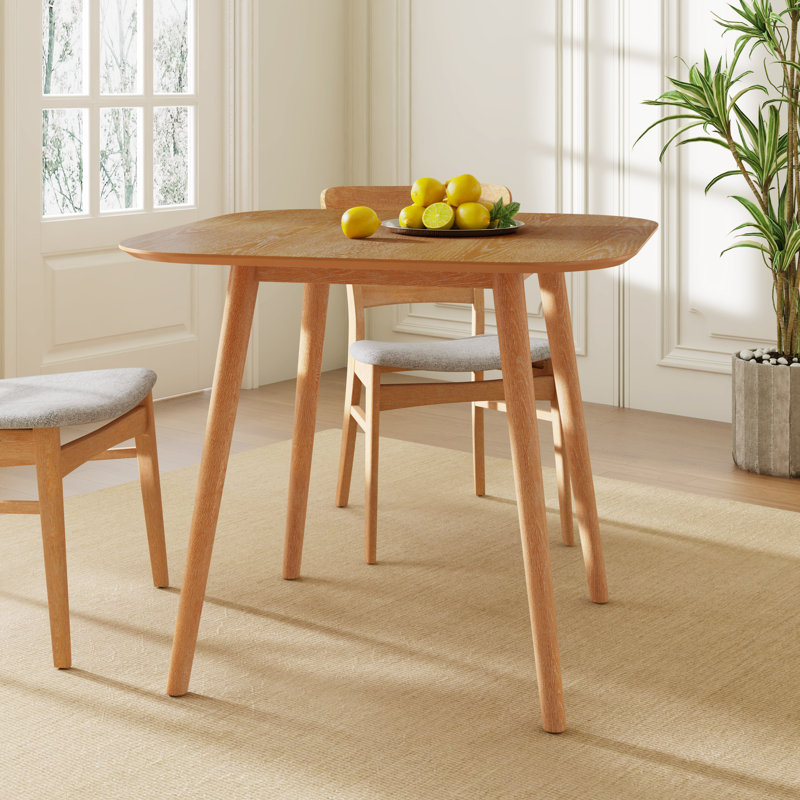 SQUARE DINNING TABLE, Natural