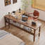 Bureaux en bois massif en L Burlywood-108600559-108600557