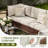 Wicker Outdoor Patio Sofa-2126252602