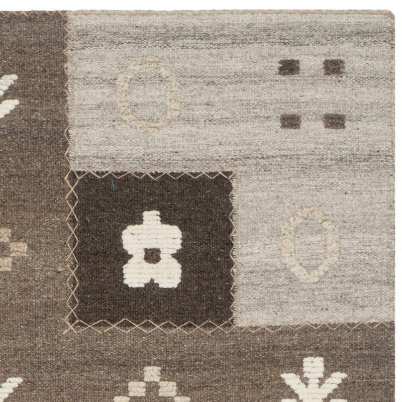 Tapis en laine / coton Amarious, Rectangle 9 pi x 12 pi