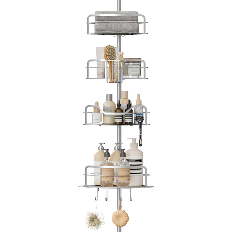 Amott Shower Caddy, Grey