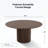 Solid Wood Dining Table Round Pedestal Kitchen Table-18914242-18914238