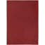 Tapis intérieur antidérapant rouge brique 5 pi x 7 pi