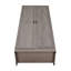 Armoire de rangement moderne Cornelia 2.0 avec 4 tablettes fixes et réglables grises-120476803