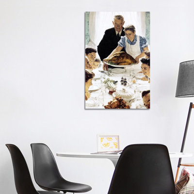 Freedom From Want by Norman Rockwell - Gallery-Wrapped Canvas Giclée on Canvas