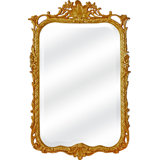 The Chateauneuf Flat Beveled Wall Mirror