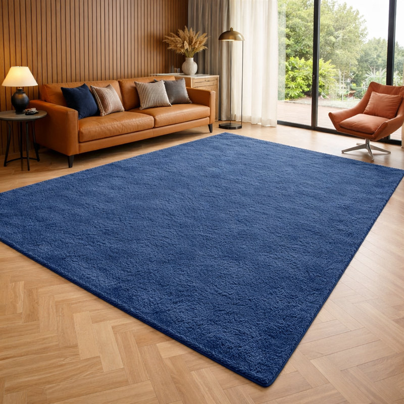 Machine Tufted Shag Area Rug, 60x120cm
