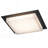 14" Square Black Integrated LED Flush Mount-913579028-913579031