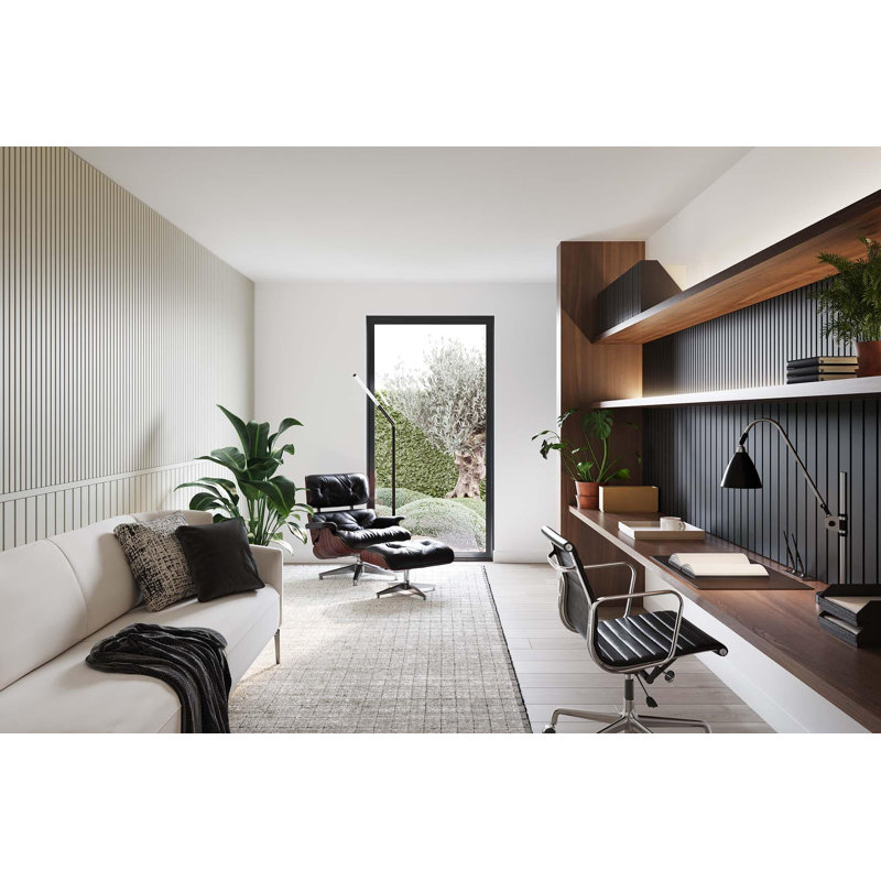 9.87" x 78.75" Wall Paneling in White