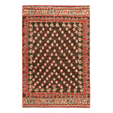 Burano Hand Knotted Wool Floral Area Rug