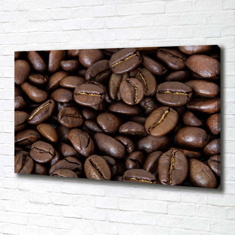 Coffee Beans - Wrapped Canvas Print