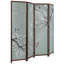200Cm W x 180Cm H 4 - Panel Solid Wood Room Divider