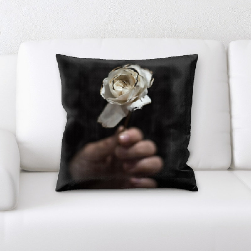 Coussin décoratif fleurs