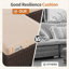 4 Seater Rattan Corner Sofa Garden Set With Glass Top - Weave-1716148701