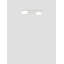 Tier Ceiling/Wall Lamp 2P White Matt Painted Brass L3297 Ul