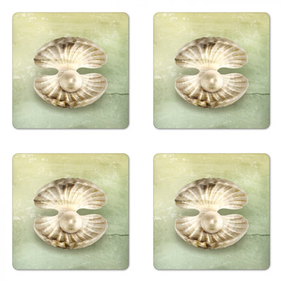 Square 4 Piece Coaster Set