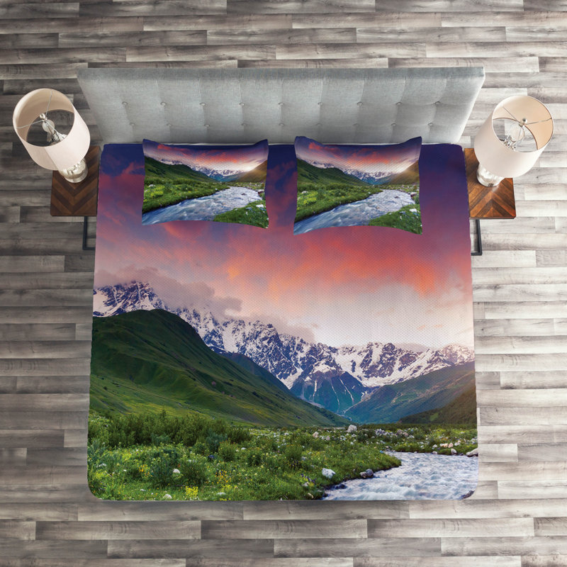 Modern & Contemporary Polyester Coverlet