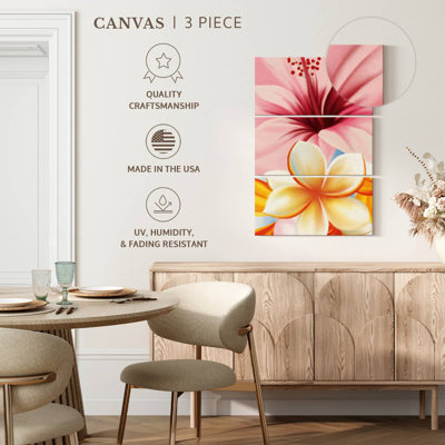Hibiscus et fleurs de plumeria Harnek