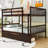 Two Drawers Rubber Wood Bunk Bed-1268994101-1268994107
