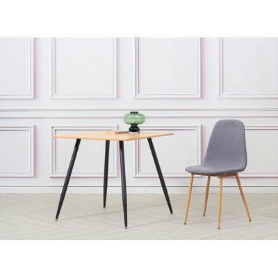 4 Gaviota Fabric Velvet Upholstered Dining Chair