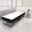 Lit simple pliant - Structure en mousse à mémoire de forme confortable et polyvalente pour les espaces de vie Choix des adultes avec structure de matelas de taille douce facile à transporter pour la vie