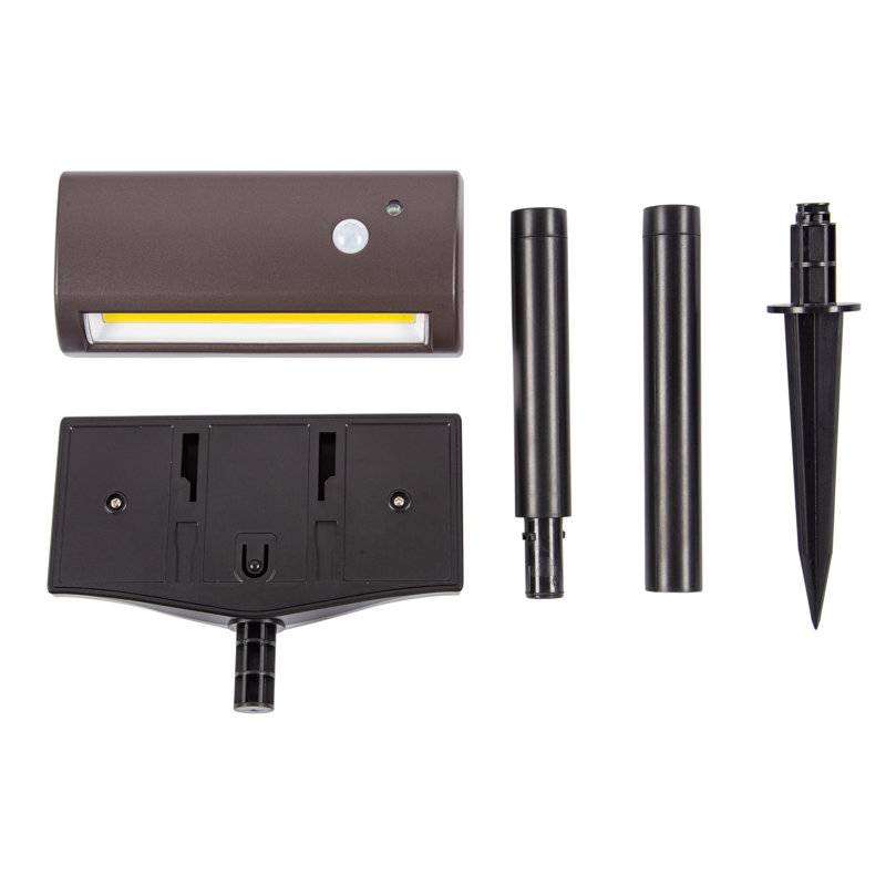 Bronze LED Motion Sensor Garden Pathway Light