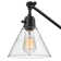 Arti 7.75-in Swing Arm Extendable Single Light Plug-In Sconce with On/Off Switch