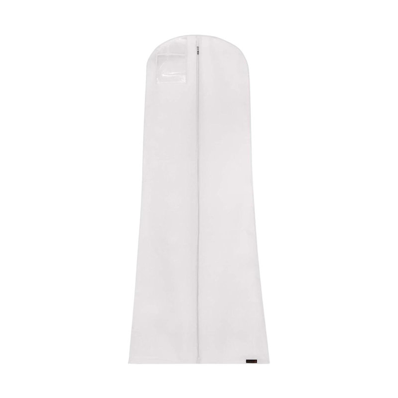 Sac à dos à double couche pour robe de mariée épaisse, Blanc