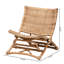 Méridienne moderne pliable brun bohémien moderne