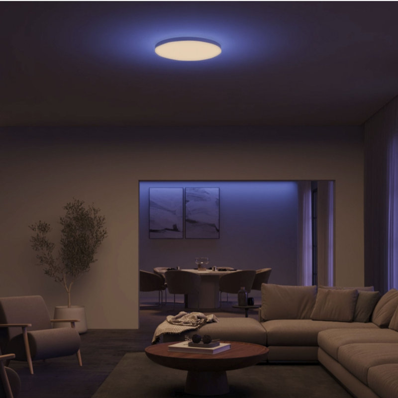 Plafonnier mince Philips Hue Datura