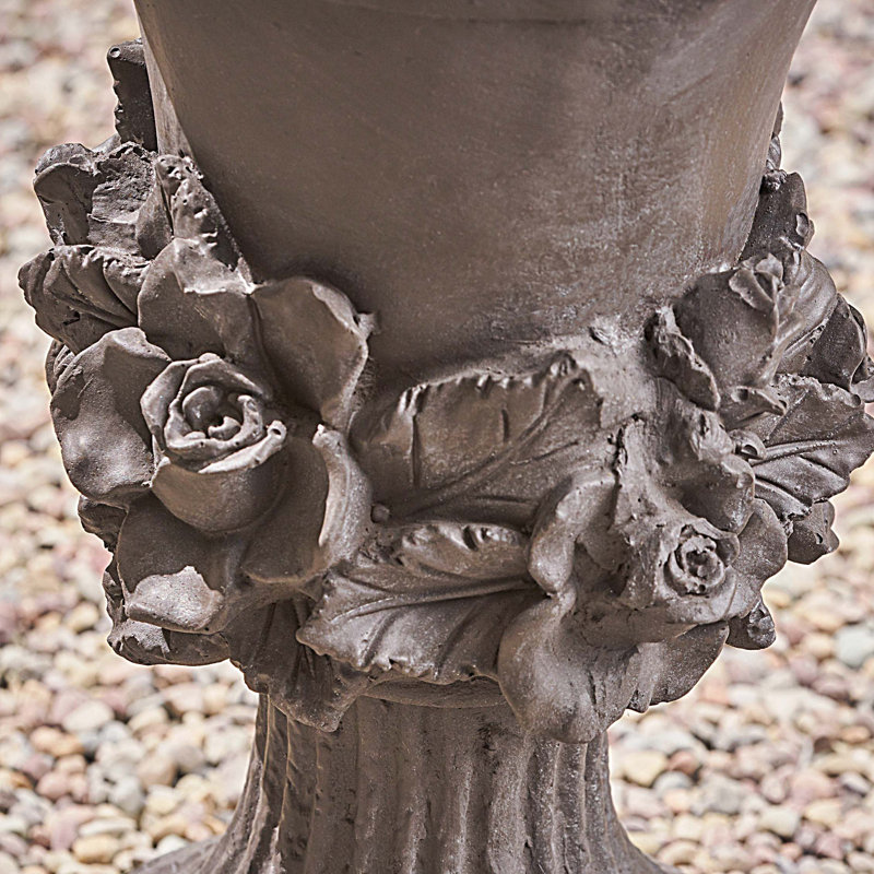 Dyllan Urn Planter, Antique Gray