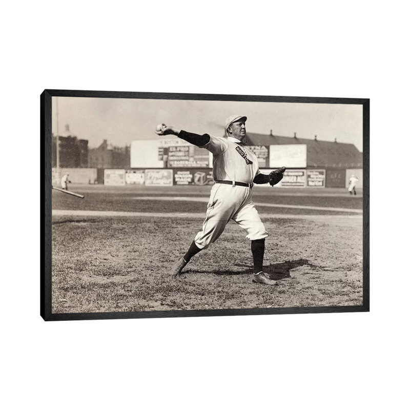 Cy Young (1867-1955) 1 Piece Wall Art on Canvas, 66.04 cm H x 45.72 cm W, Black Framed