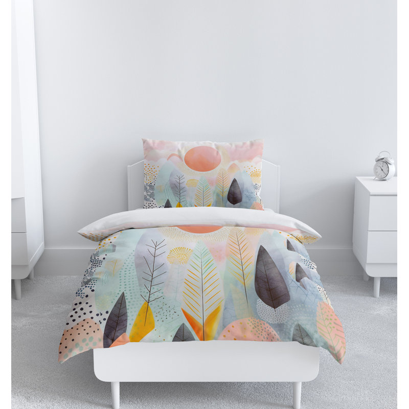 Abstract Duvet Cover, King Duvet Cover + 2 King Shams