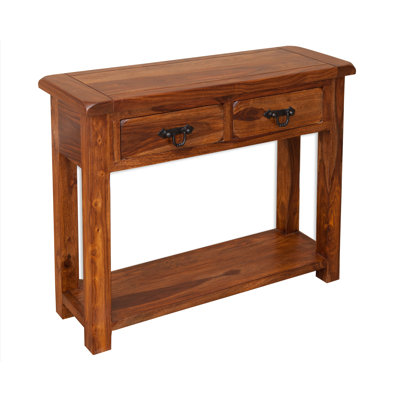 Caesars 90cm Solid Wood Console Table
