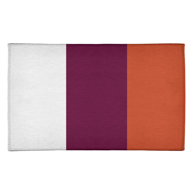 Tapis rose/orange
