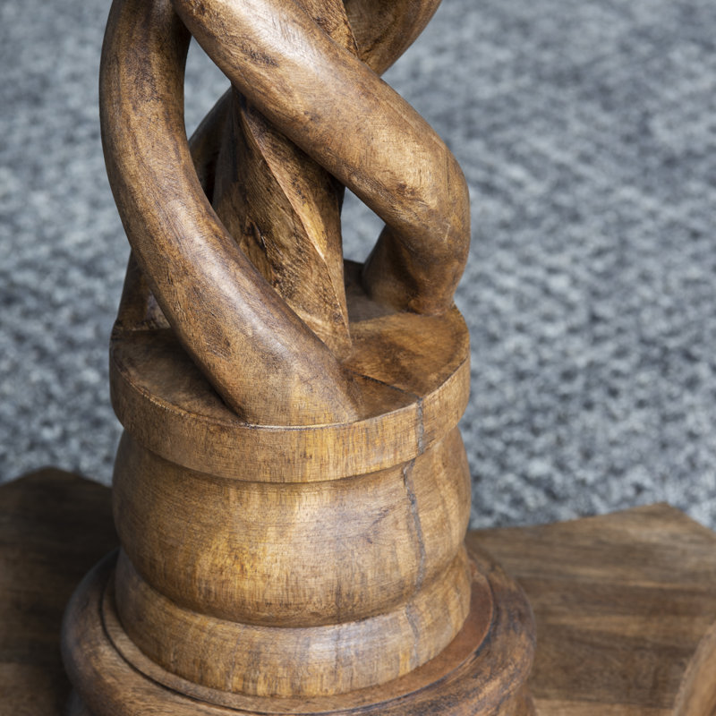 Sia Solid Wood End Table