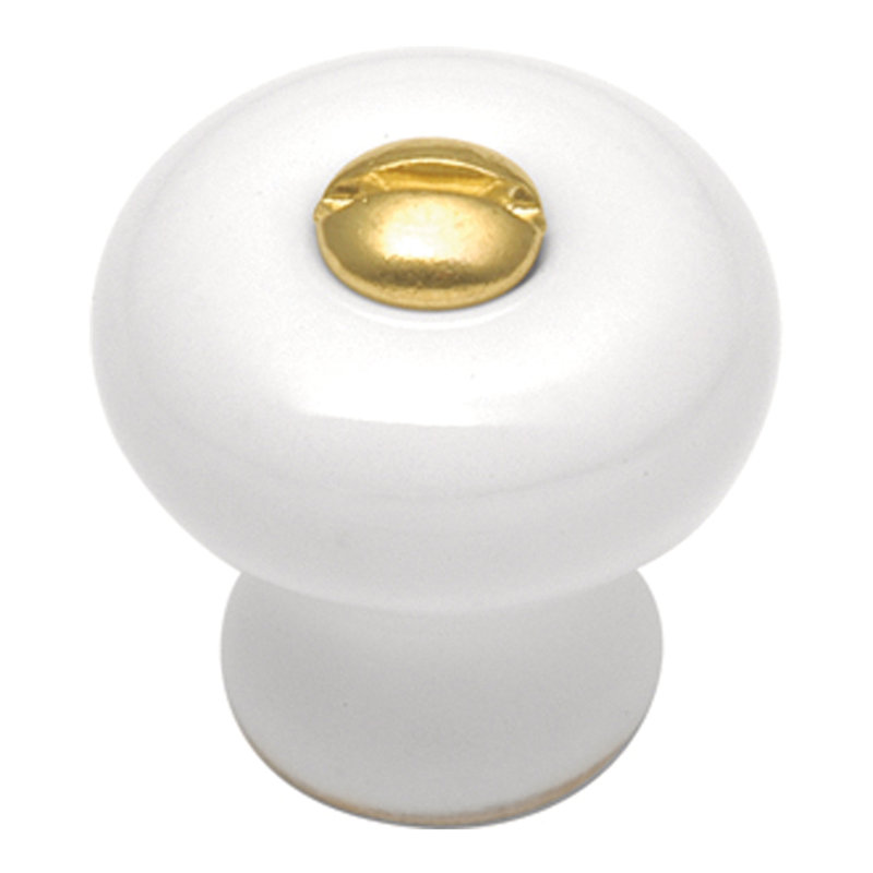 Poignée champignon English Cozy, H 0,88 po x l 0,88 po x P 0,88 po