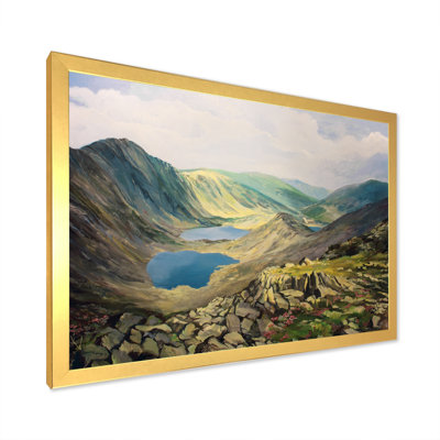 «Colorful Silence In The Mountains», reproduction sur toile flottante