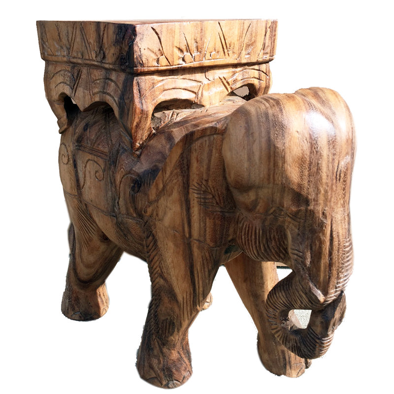 Solid Wood Accent Stool