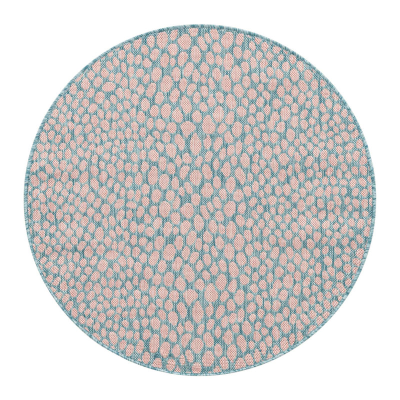 Tapis d'extérieur Jill Zarin Cape Town, Rond 3 pi 1 po
