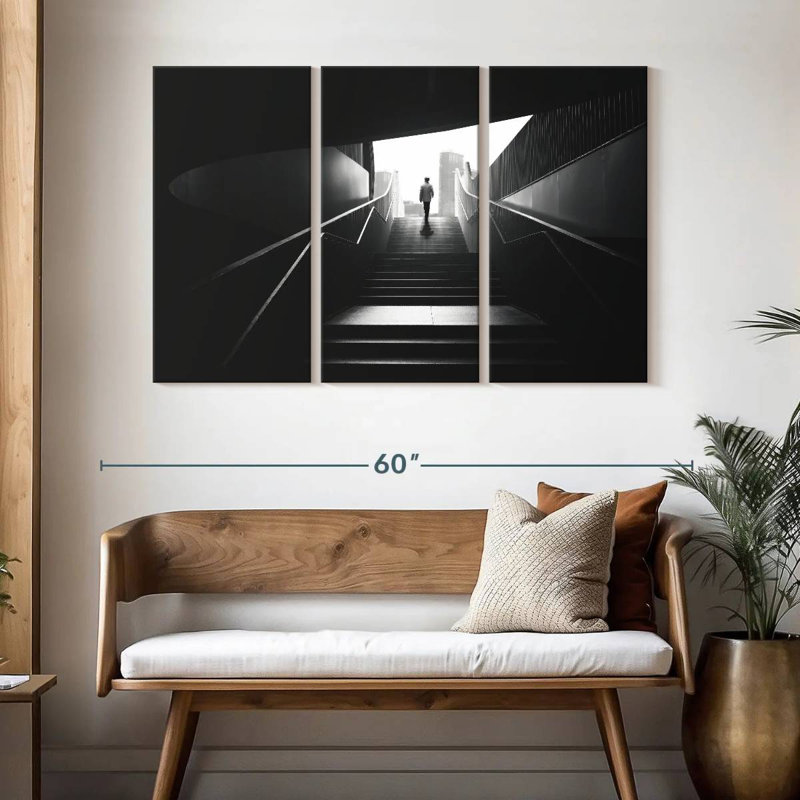 Escalier Lilie, H 32 po x l 50 po