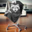 Drôle de raton laveur en costume et cravate - Coussin imprimé animal-30744859-30744863