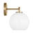 Childerley 17.5" W 2-Light Steel Vanity Light with Glass Globe Shades-907712452-907712451