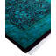 Overdyed Hand-Knotted Wool Modern-Contemporary Green Runner 2' 7" x 20' 2"