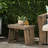 Foldable Grey Wood Side Table With Slat Magnetism, 21.59W X 14.11D 15.63H In Style,