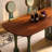 French Retro Green Dining Table