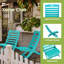Chaise Adirondack pliante en plastique Smilja-226477015