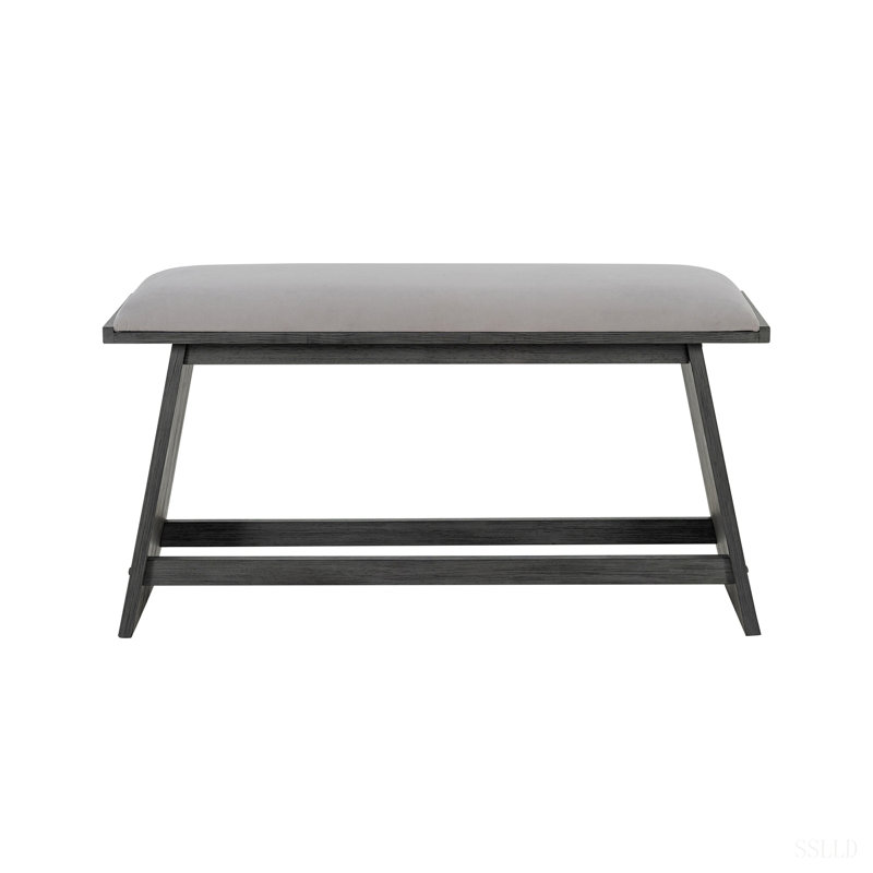 Banc de bar gris Jasmine
