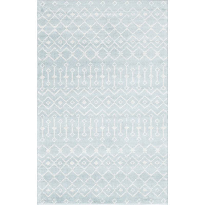 Aemtenan Abstract Indoor Rug, Rectangle 5' x 8'
