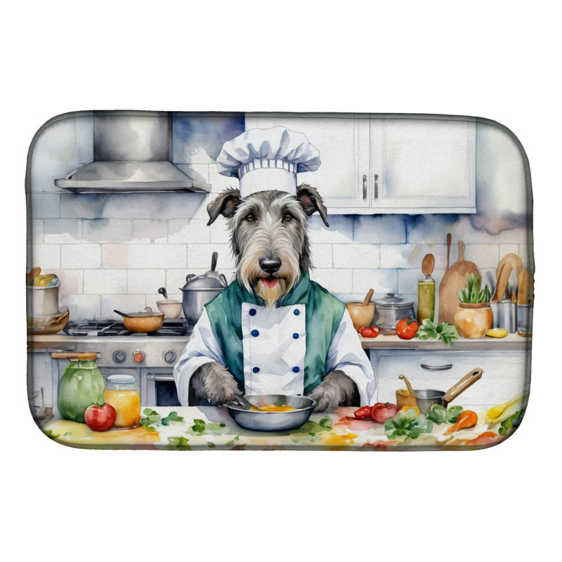 Tapis de cuisine Irish Wolfhound The Chef